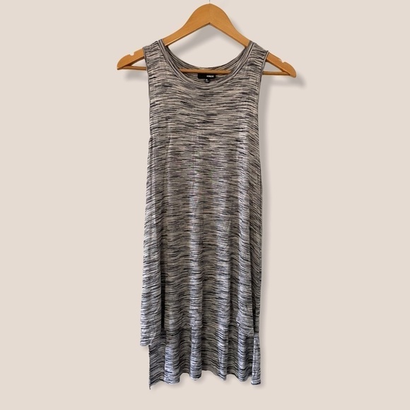 Aritzia Wilfred Free Grey And White Tunic - Picture 1 of 6